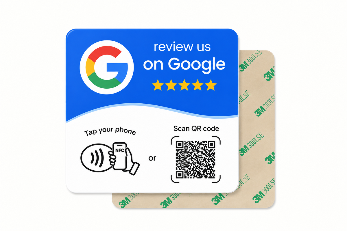 Adesivo NFC Google Quadratino Smart